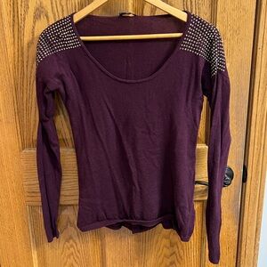 Express Women’s Top with Bedazzled Shoulders